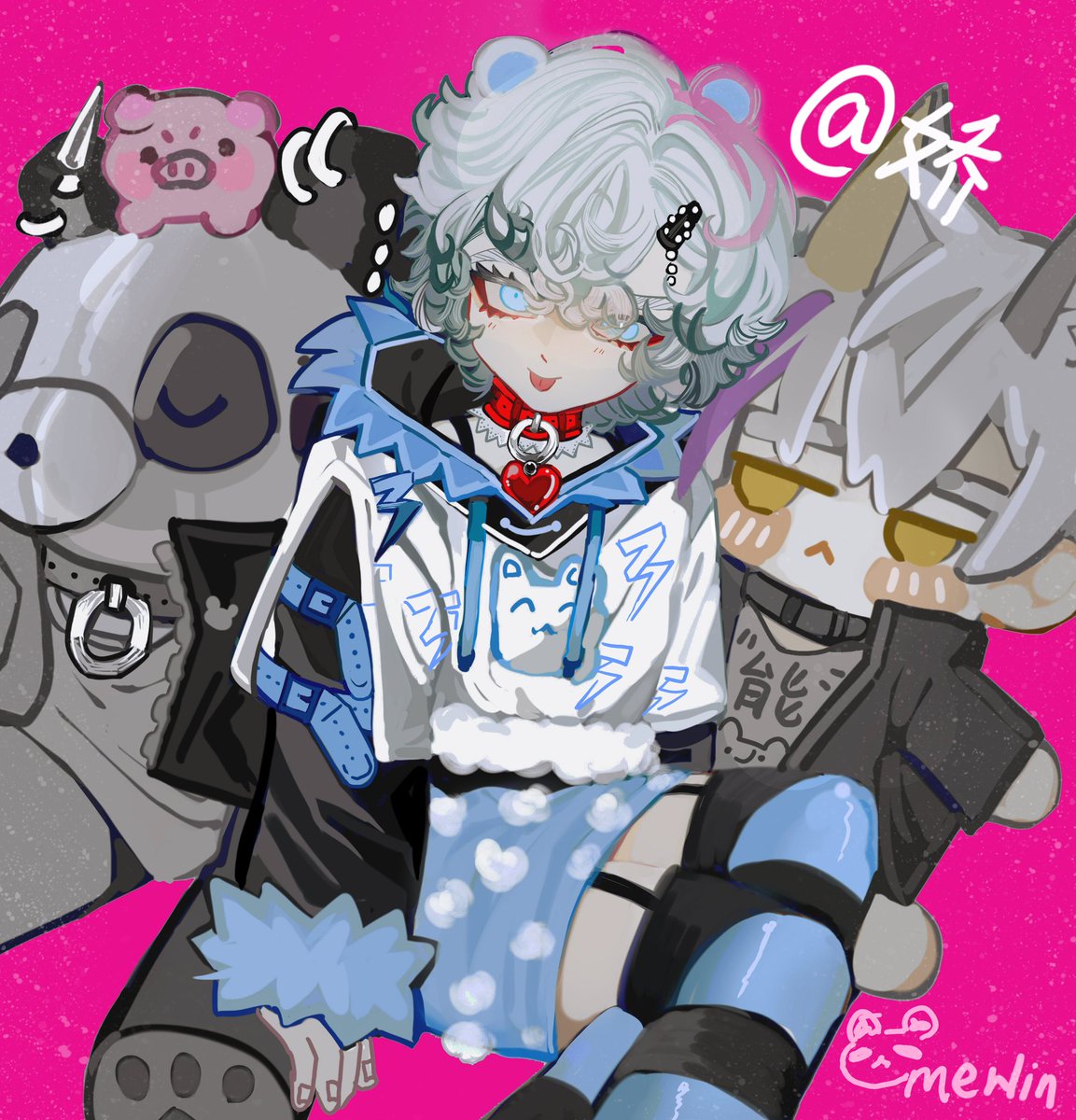 merlin07361973's tweet photo. 近期画的 https://t.co/0bYV4eLULl