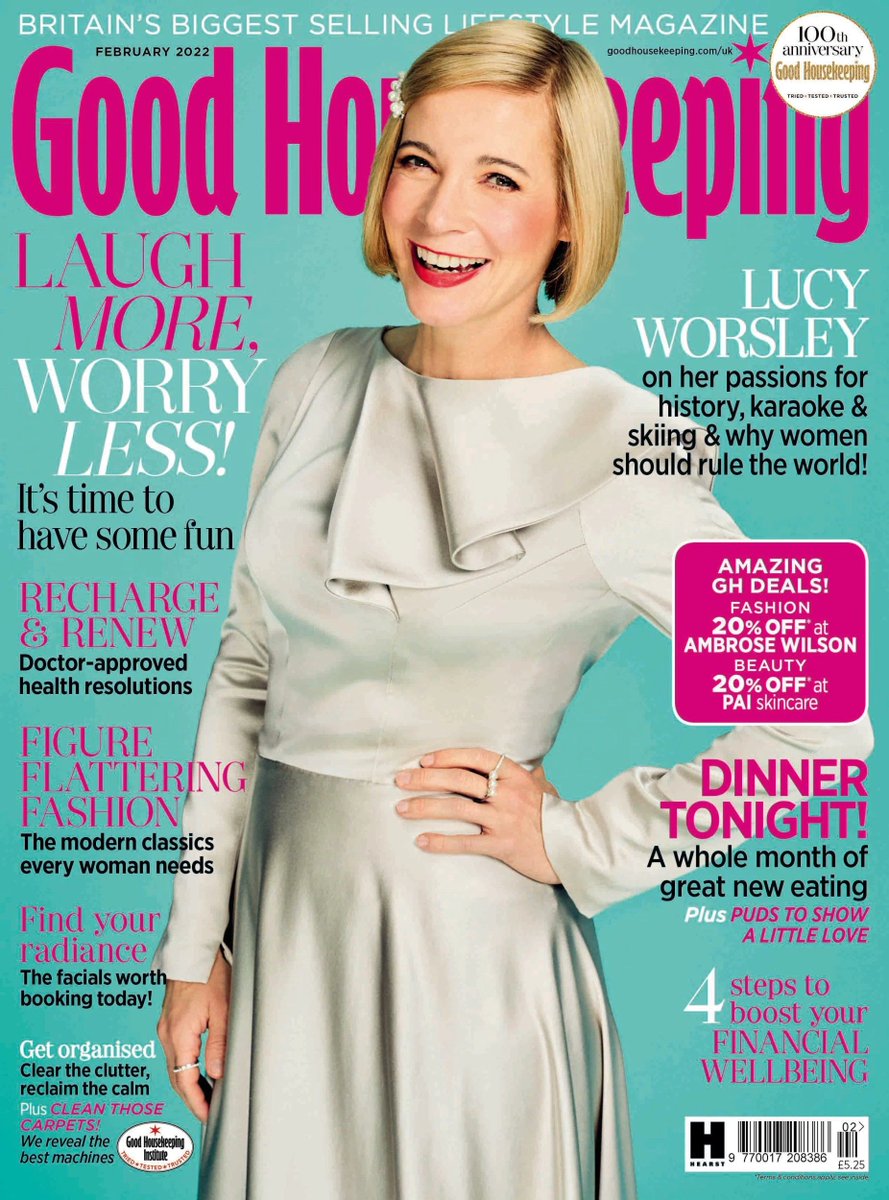 Lucy_Worsley's tweet photo. 'What's all this about karaoke and skiing?' asked a family member.  'We all know your hobbies are reading, mooching round miserably by yourself, and a bit more reading later on.' https://t.co/HEV9kh8aH5
