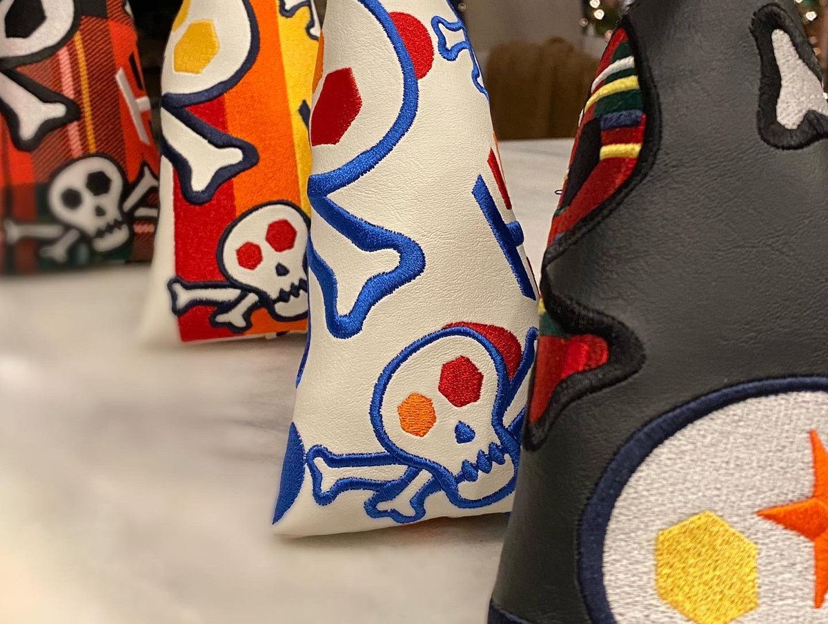 jaykokrak's tweet photo. Thank you @BettinardiGolf!  These putter covers are special to me as they represent my wins this past year. Plus, they have been keeping my putter hot this winter!  Limited drop tomorrow so make sure you pick one up. 2022! LET’S GO! ⛳️🔥 https://t.co/baOg3lEuqa