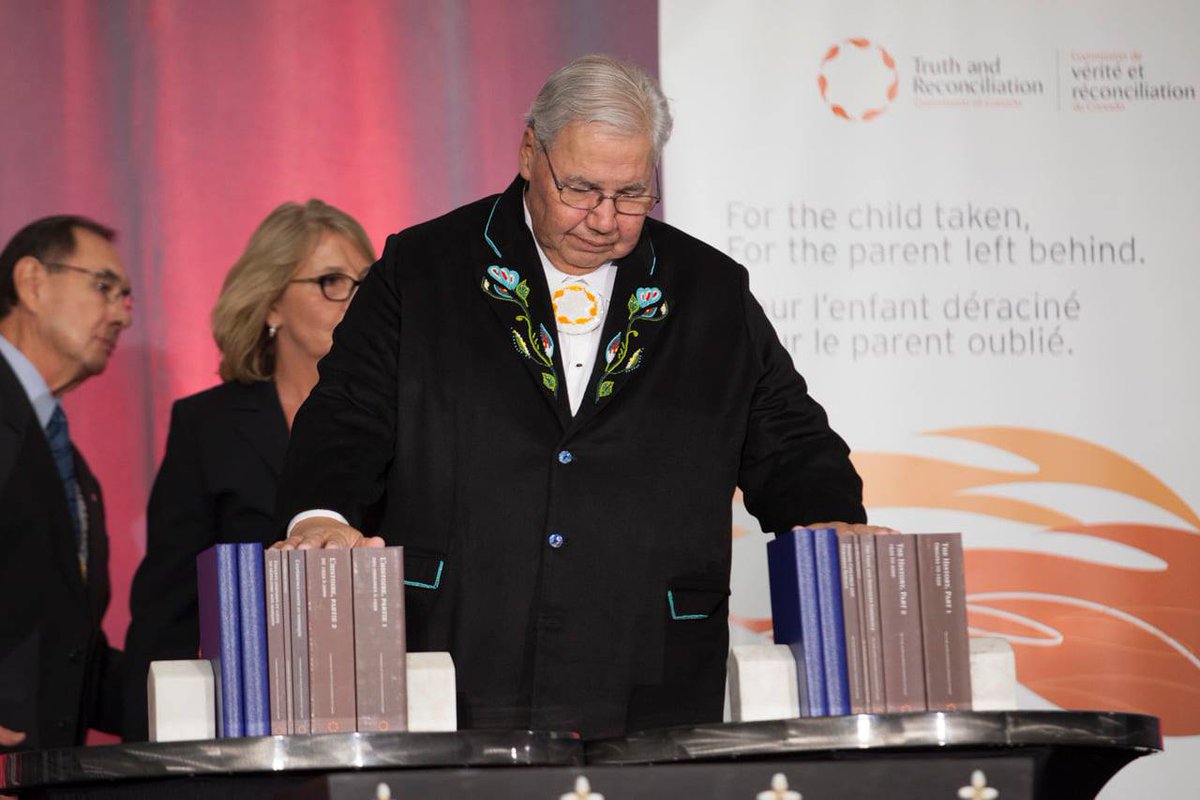 NCTR_UM's tweet photo. The NCTR would like to congratulate the Honourable Murray Sinclair for the appointment to the Order of Canada. We are indebted to him for his work at the Truth and Reconciliation Commission, supporting Survivors, and helping make Reconciliation a priority in this country. https://t.co/iOgfWMGMi4