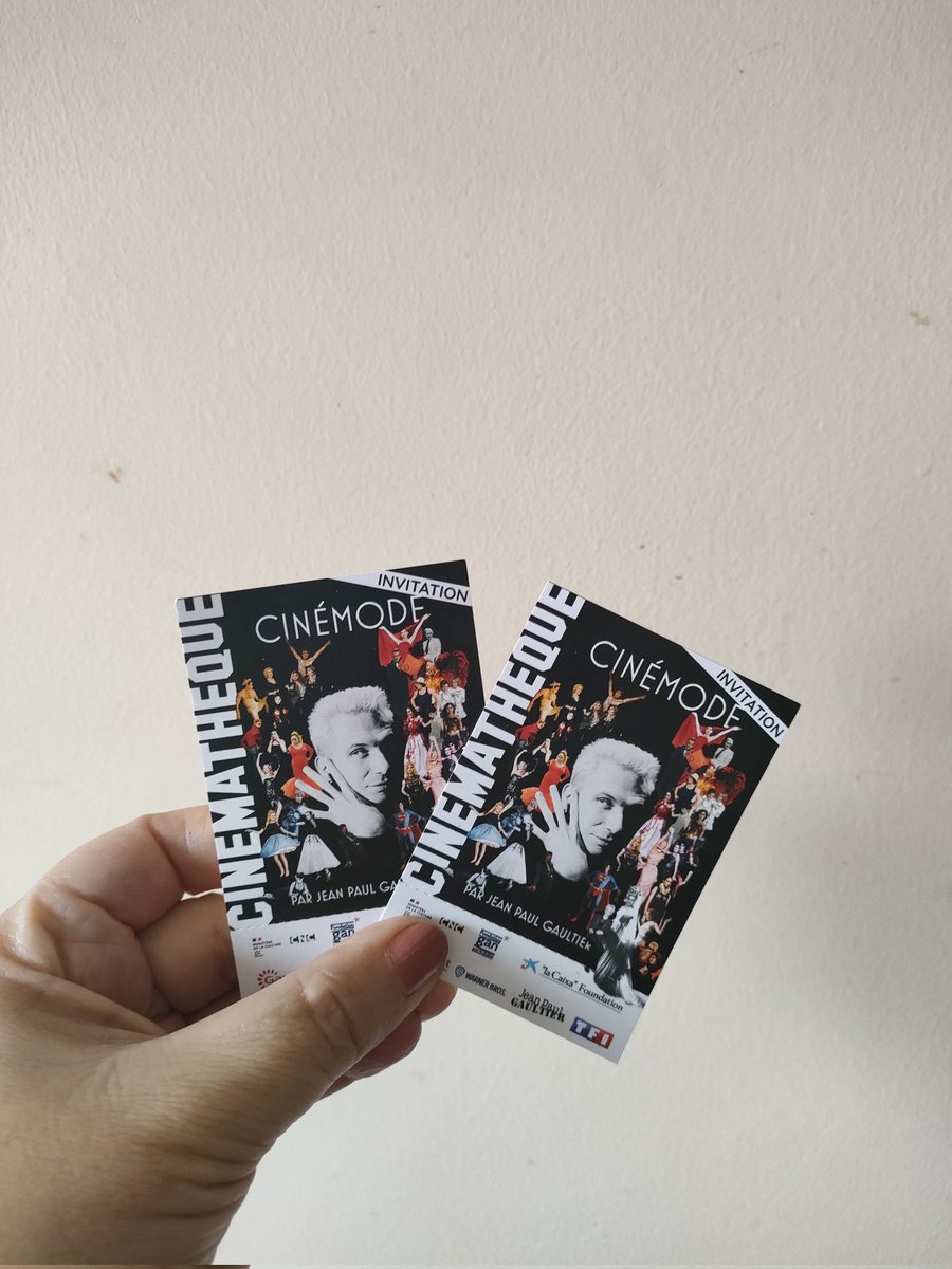 blog_bazart's tweet photo. #concours #twitter special #31decembre 2 places pour l expo #cinemode @cinemathequefr RT +FOLLOW @blog_bazart pour participer.. Tas le 2.01... https://t.co/F7zmyEhOmJ