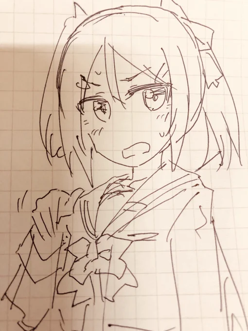 夏凜ちゃん落書き 