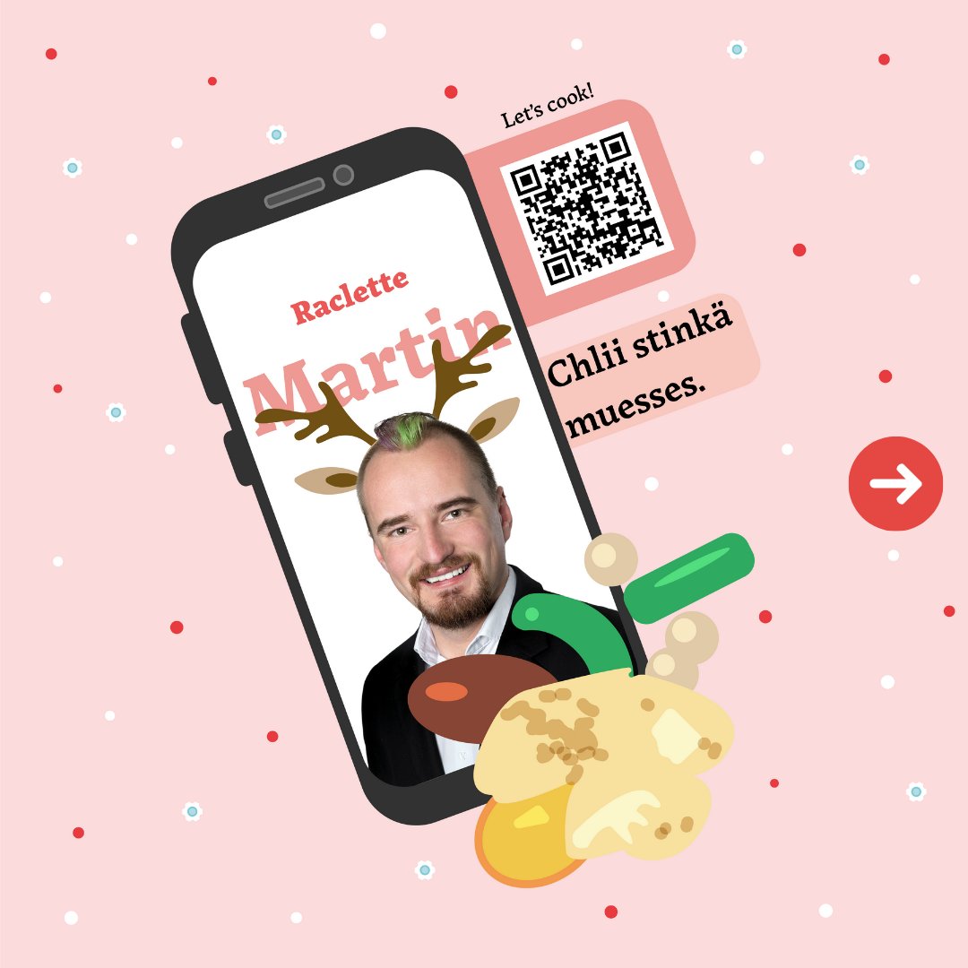 imito_ag's tweet photo. Noch Lust auf Experimente in der Küche? 🧪💥
Hier folgen weitere vier Lieblings-Schlemmer-Rezepte von #imito !🤩Scan die QR-Codes ein! Hier geht es zu:🔥Feuerzangenbowle von Carsten🎣Herring under the “fur” coat von Irina🥠 Quarkkeulchen von Florian🧀 Raclette von Martin https://t.co/mKZ0N1FXNQ