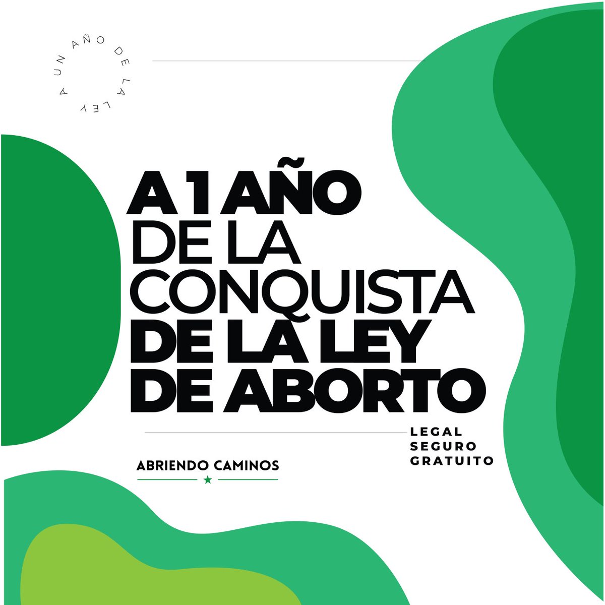 👉A un año de la conquista del aborto: ¡seguimos en las calles peleando por nuestros derechos! 

#AbortoLegal