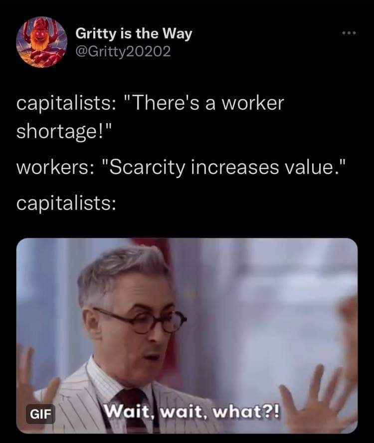 #UnionsForAll #capitalism #workers #workershortage