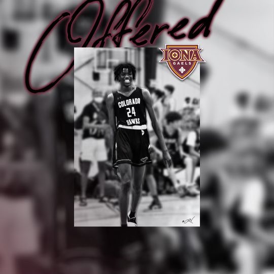 Blessed to receive an offer from IONA🤎🤍 <a href="/crvisuals6/">Crvisuals</a> <a href="/ColoradoHawks/">Colorado Hawks</a> <a href="/DenverPrep/">Denver Prep Academy</a>