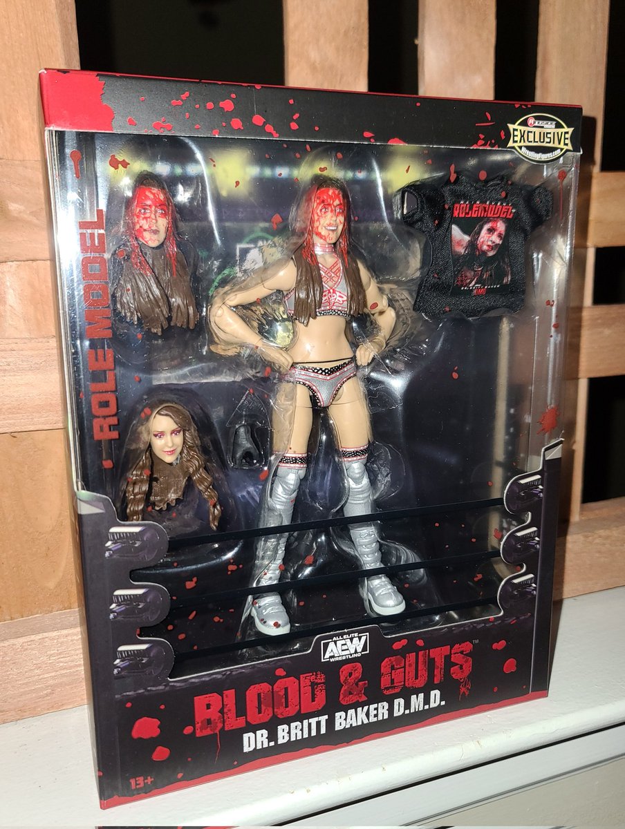 🩸Pretty excited about this one.🩸

Blood and Guts Dr @realbrittbaker D.M.D. #aew #aewactionfigures #brittbaker