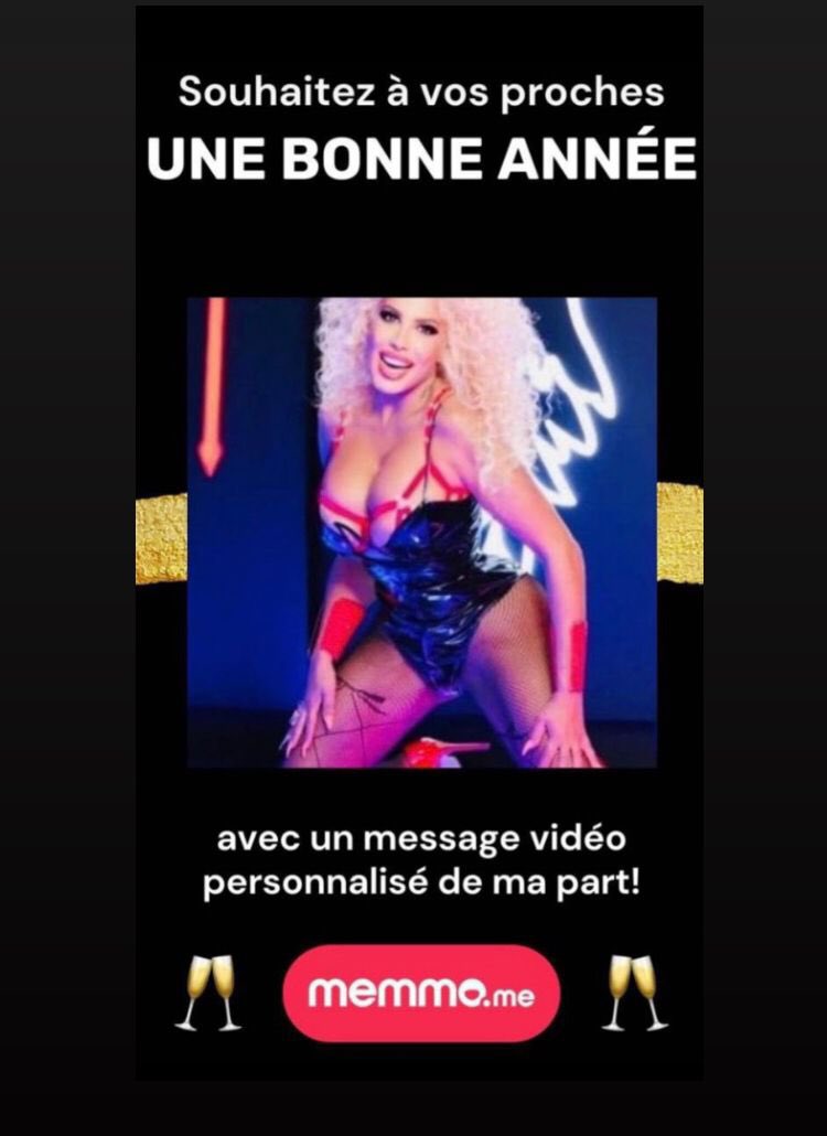 AfidaTurner's tweet image. PASSER LA NOUVELLE ANNÉE  AVEC LA VIDÉO AFIDA  TURNER  ET SON CHAMPAGNE EN DIRECT DE SON SALON À LOS ANGELES:
 memmo.me/fr/fr/profile/…

🍾🍾🦪🦪🦪🎁🎁🎁🍤🍤🍤🍸🍸🍷🍾