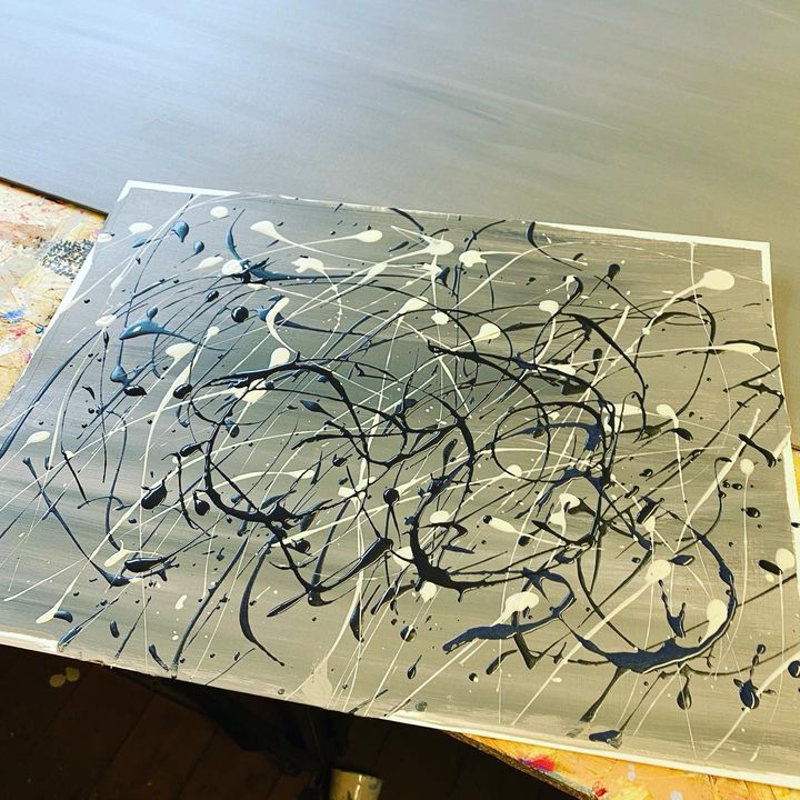 A test piece and the finished A1 paintings.

Love the simplicity of these.

You can see more here bit.ly/3sE08dy