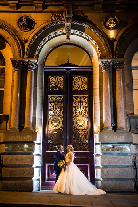 Love our entrance, fantastic pictures at all times of year. City Centre Venue with character. #yourweddingyourway #liverpoolvenue #citycentrewedding #liverpoolwedding
