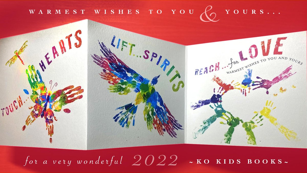 Here’s to LOVE, LAUGHTER, and LIFE. All our best for a very HAPPY NEW YEAR! 🌟

From all your friends at KO Kids Books