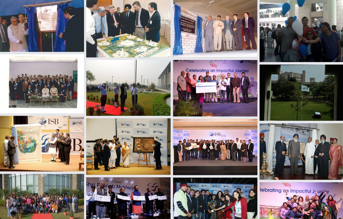 ISBedu's tweet photo. #WalkDownTheMemoryLane #ThrowbackThursday
As we celebrate #ISBis20, here is a snapshot of some milestones in our journey till date.
#FromTheFiles #ISBDay
Click here to view the album: https://t.co/pc7Ed9OVOr https://t.co/gfo2aPgXxE