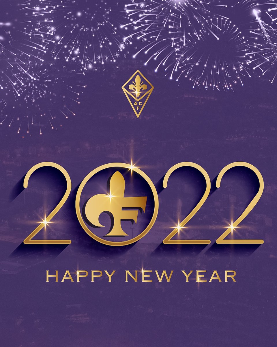 acffiorentina's tweet photo. 💫 Buon 2022 💜

#ForzaViola #Fiorentina #ACFFiorentina #HappyNewYear https://t.co/2UuWJJdTMA
