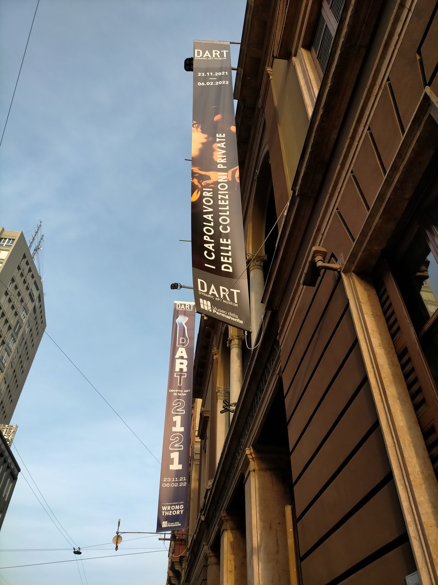 marcovinotinto's tweet image. A @creatureNFT  in #Milan ... Best way ending #2021  #dart2021 #Museum #NFT #NFTs #NFTism #crypto