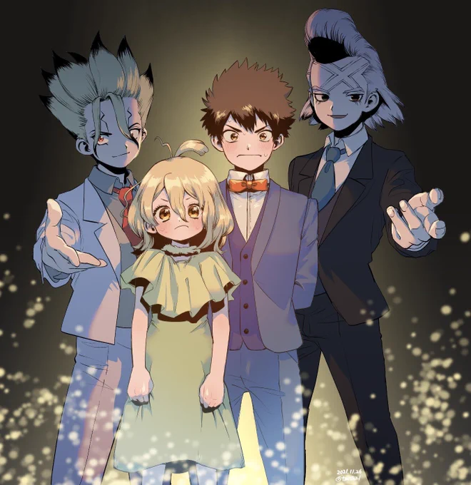 #今年も残りわずかなのでお気に入りの4枚を貼る
1枚絵を描くのが苦手だったけど今年は色々描けて楽しかったです! 
