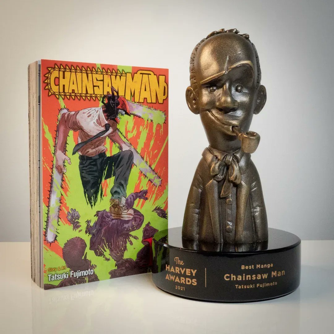 Chainsaw Man provou que sucesso no Brasil não foi à toa ao ganhar o Harvey  Awards