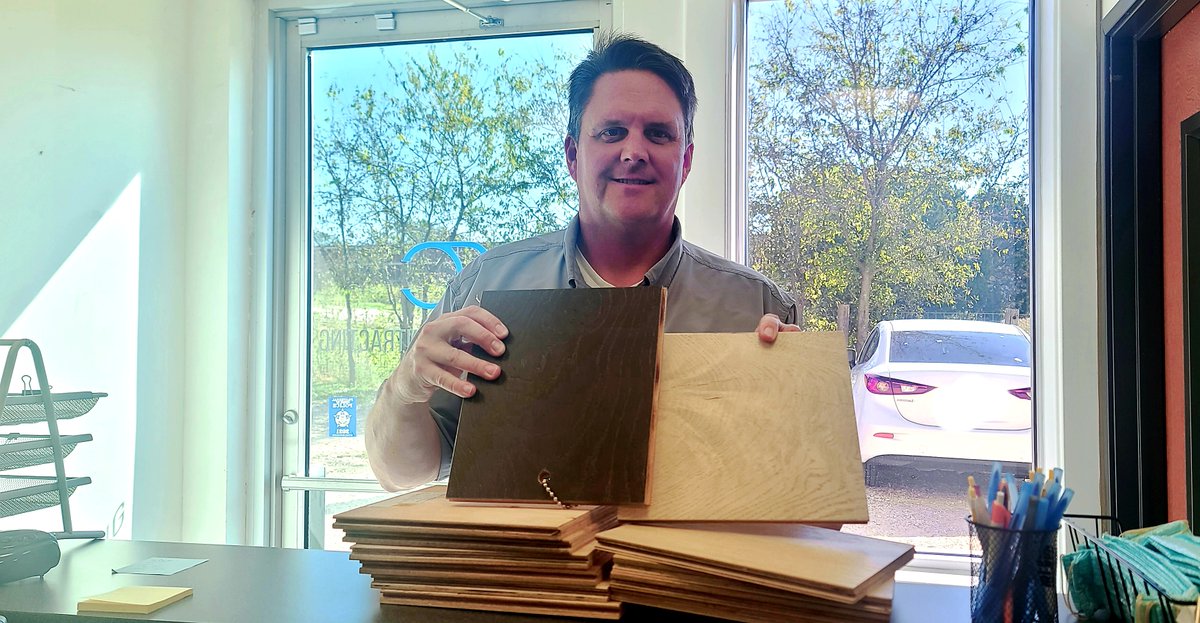 On Mondays, we like to thank #EssentialWorkers !
Meet Andy Mitchell from <a href="/EJWelchco/">E.J. Welch Company</a>

When it comes to flooring materials in central #Texas, 
he delivers! 
#RenaissanceContractingLLC 
#AustinTx #WeLiveHereWeBuildHere