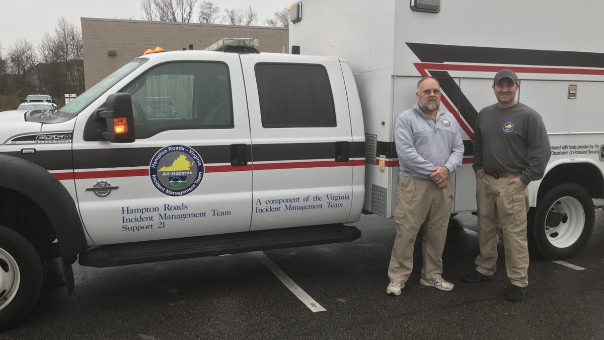 WTKR3's tweet photo. Hampton Roads Incident Management Team helps clean up after Kentucky tornadoes https://t.co/zssbYkJaV4 https://t.co/LgETzFgfWV