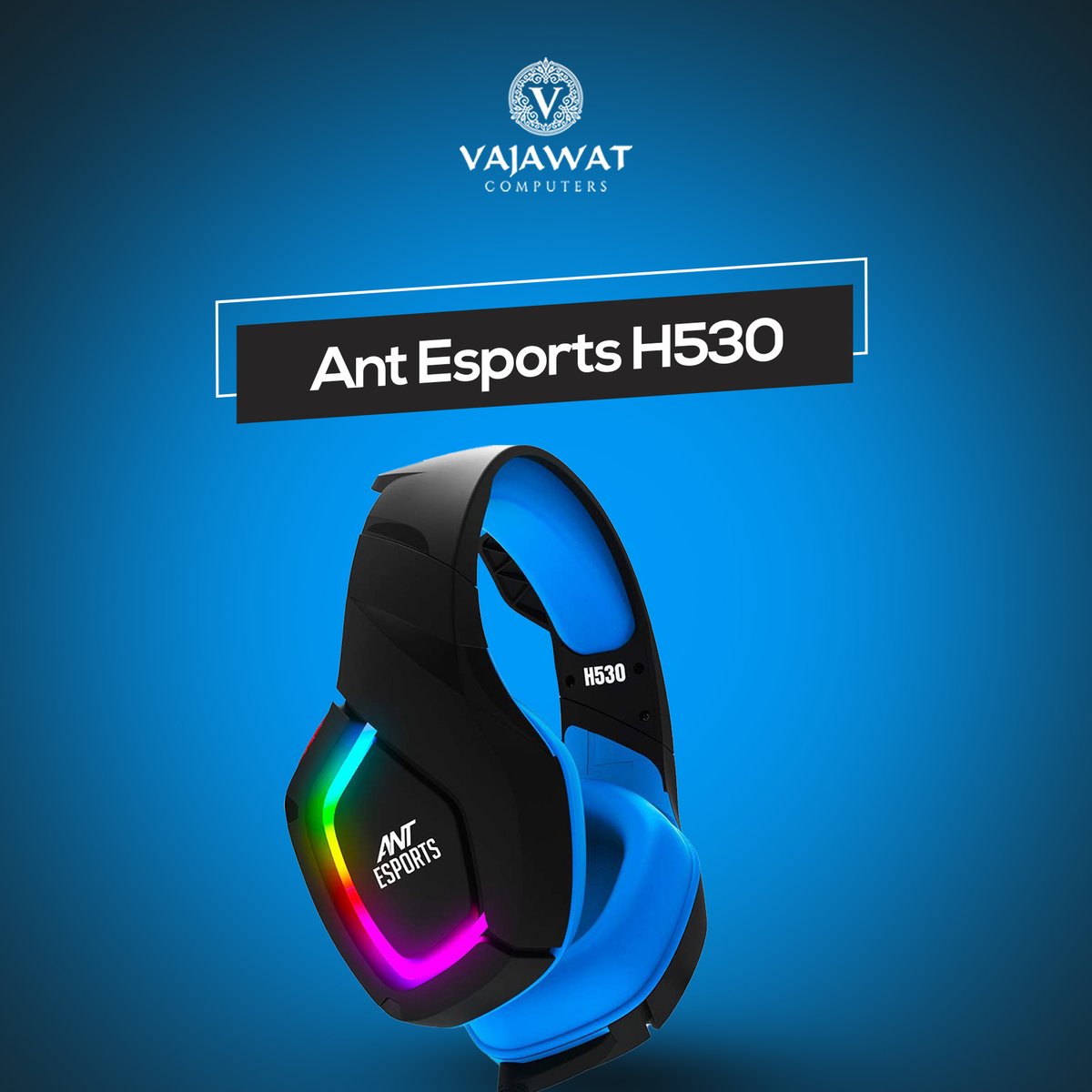 Vajawatcomputer's tweet photo. Ant Esports H530 comes with foam earpads which will not only provide comfort to your ear but also help you to avoid noise from the background.

Get this amazing gaming headphone now by visiting our website.

#vajawatcomputers #antesports #antesportsgaming #gaming #gamingheadphone https://t.co/Rp6jHjt88H