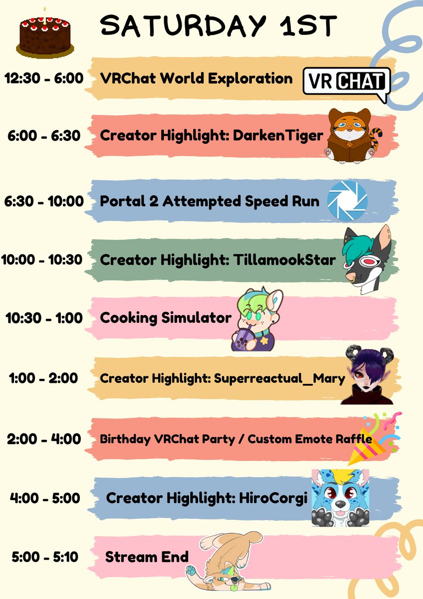 Melloniac's tweet photo. 24HR NEW YEARS MARATHON SCHEDULE!!!
Final stream of 2021 and my 30th birthday!
Go check out some of these amazing guests!
set your clocks and tune in to your favorite event and i look forward to seeing you all!
Times are PST
https://t.co/ccfPSxxKFT https://t.co/mTgxRtqzJk