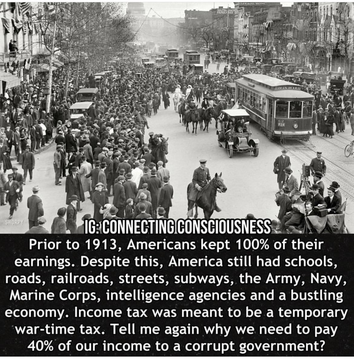 CommodusJTrump's tweet photo. Remind your Liberal friends it was Woodrow Wilson, a DEMOCRAT, who was President in 1913!😐 https://t.co/G6EcKLdXJt