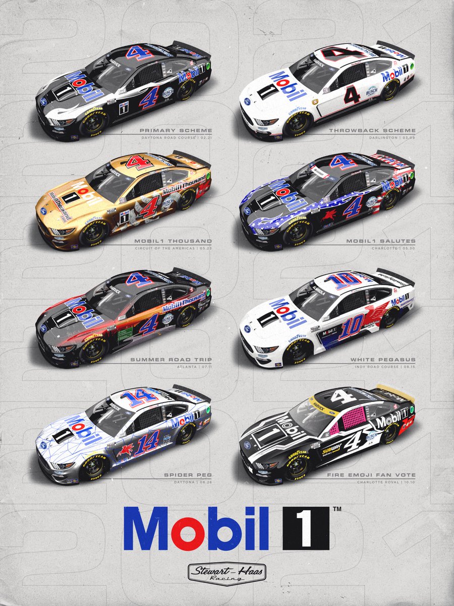 '21 is almost over, and we have 21 posters to give away.

RT for a chance to win a <a href="/Mobil1/">Mobil 1</a> paint scheme poster.