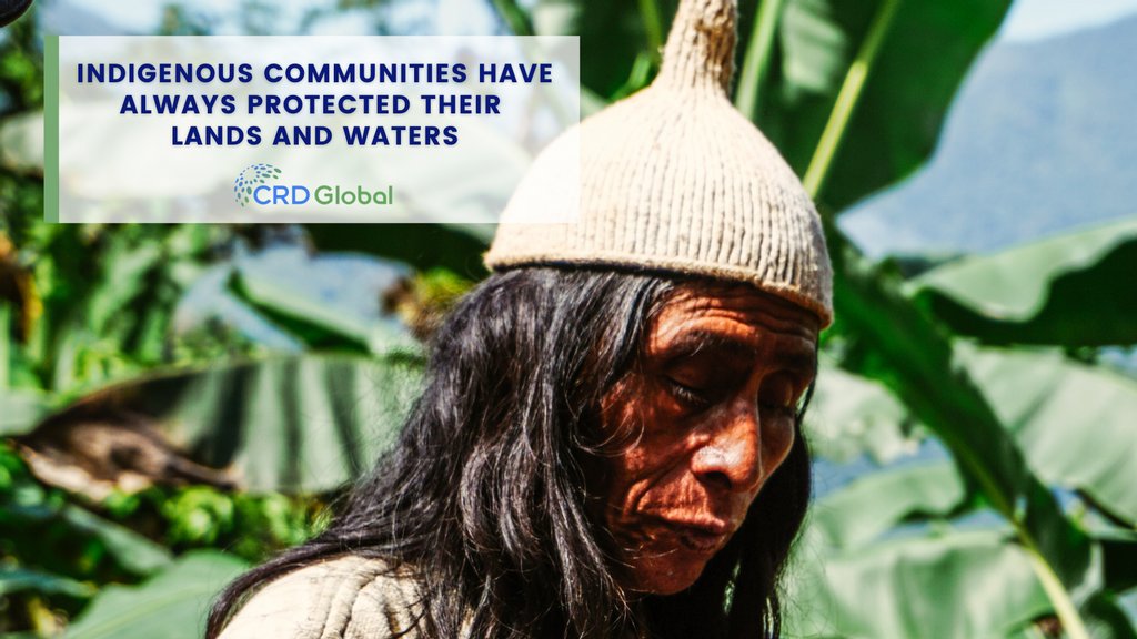 CRDglobal's tweet photo. Indigenous communities make up 37% of the world's remaining natural land. The benefits of conservation, including biodiversity protection, are due to these communities.  communities. 

Make the switch to sustainable investing today with https://t.co/7H4XFjBSGi

#fintech #esg #sdg https://t.co/bHl1zLiGg3