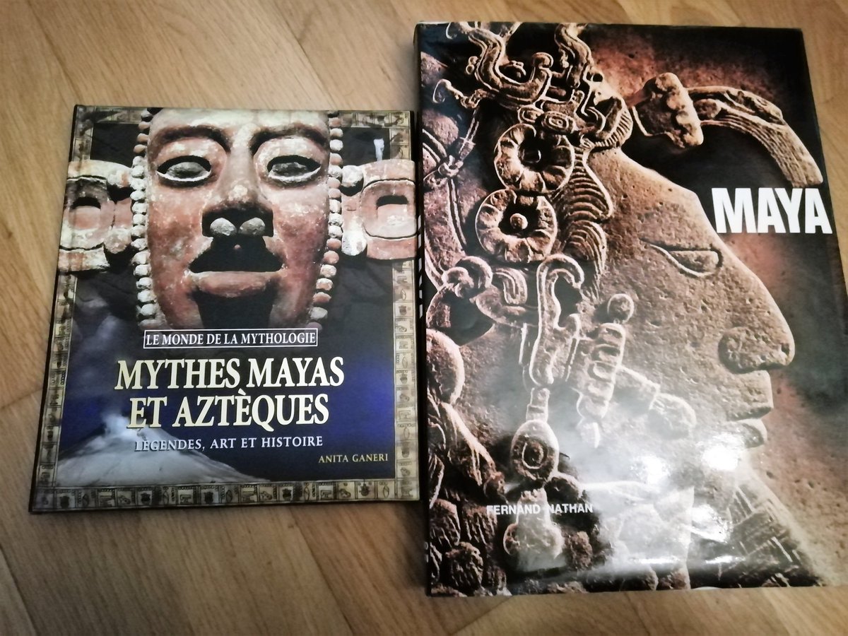 AlineTimbert's tweet photo. Le monde préhispanique, passionnant 👀📗📙 !! #precolombino, #mayas, #azteques, #aztecas, #arqueología https://t.co/3t8pPfwnVs