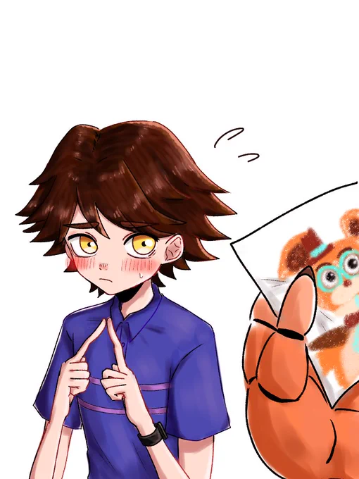"Freddy,present for you..." #FNAF #fnafsecuritybreach 