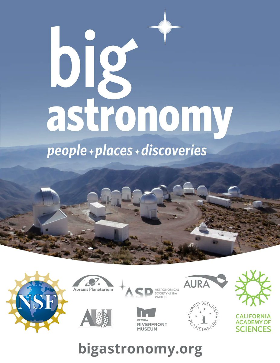Looking for an incredible planetarium show that promotes STEM careers, #Science and #Astronomy? We got you! Go to buff.ly/2TtTwf0, and learn more about the #BigAstronomy planetarium show that inspires people to pursue #STEMcareers.