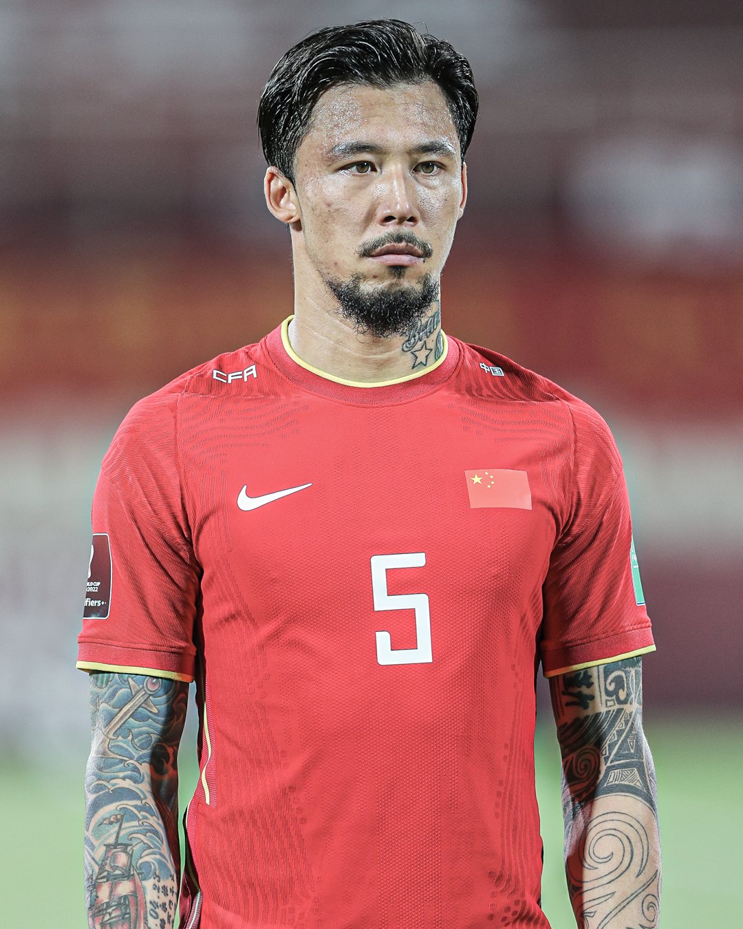 ESPN FC on X: "Chinese authorities have banned footballers from getting tattoos and instructed national team players who have been inked to remove or cover them up to set a "good example