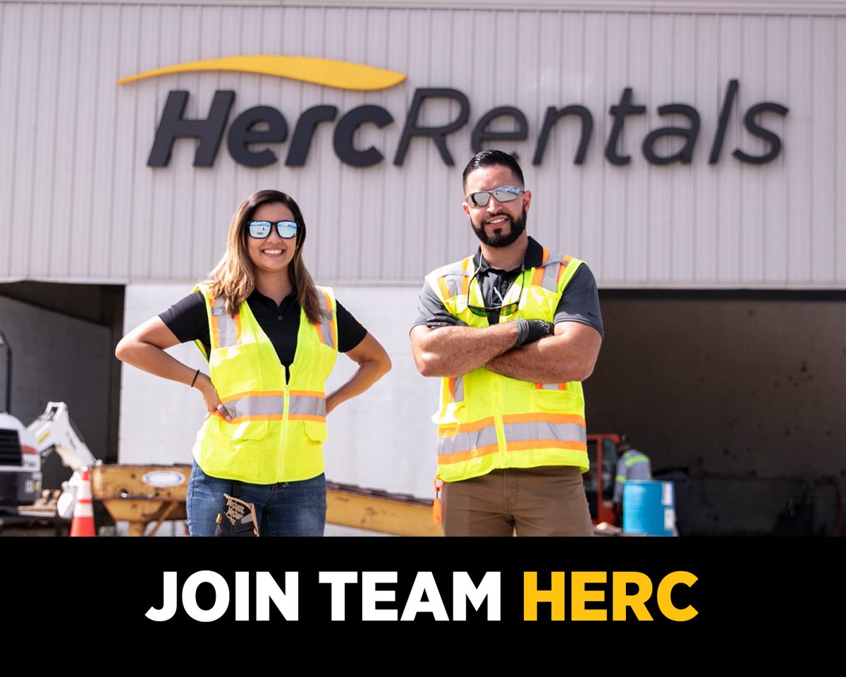 HercRentalsInc's tweet image. Start off the new year with a new career. Join #TeamHerc today! careers.hercrentals.com #CareerGoals #2022 #HercRentals #JoinTeamHerc
