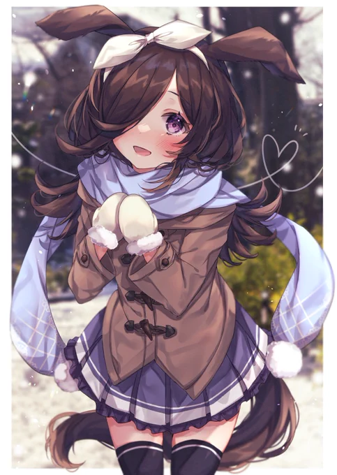 冬のライスシャワー❄️ 