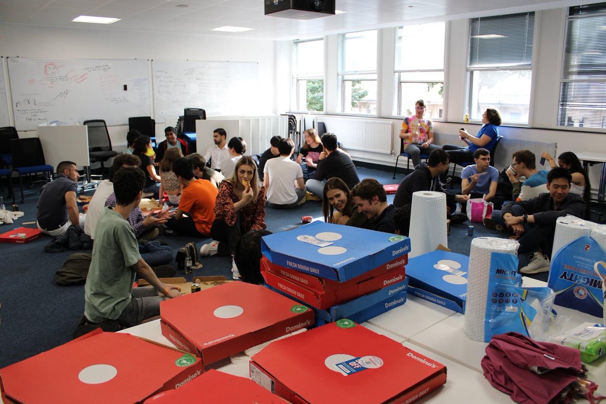 ICDoCSoc's tweet image. We bought 661 pizzas from @Dominos_UK in the past year since summer.
Consider sponsoring us 👀?