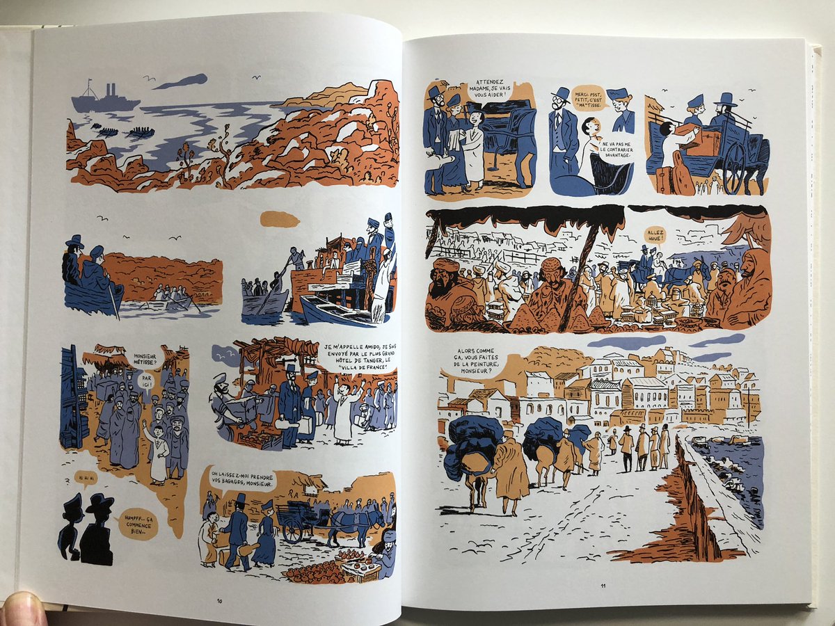 Arrivée du jour!
« Tanger sous la pluie » de Fabien Grolleau & @AbdeldeBxl - en librairie le 28 janvier @EditionsDargaud