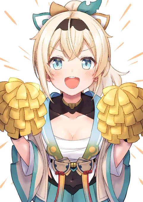 がんばれ♥がんばれ♥
#いろはにも絵を 