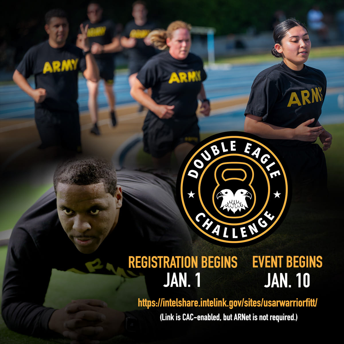 U.S. Army Reserve on Twitter "The Double Eagle Fitness Challenge is