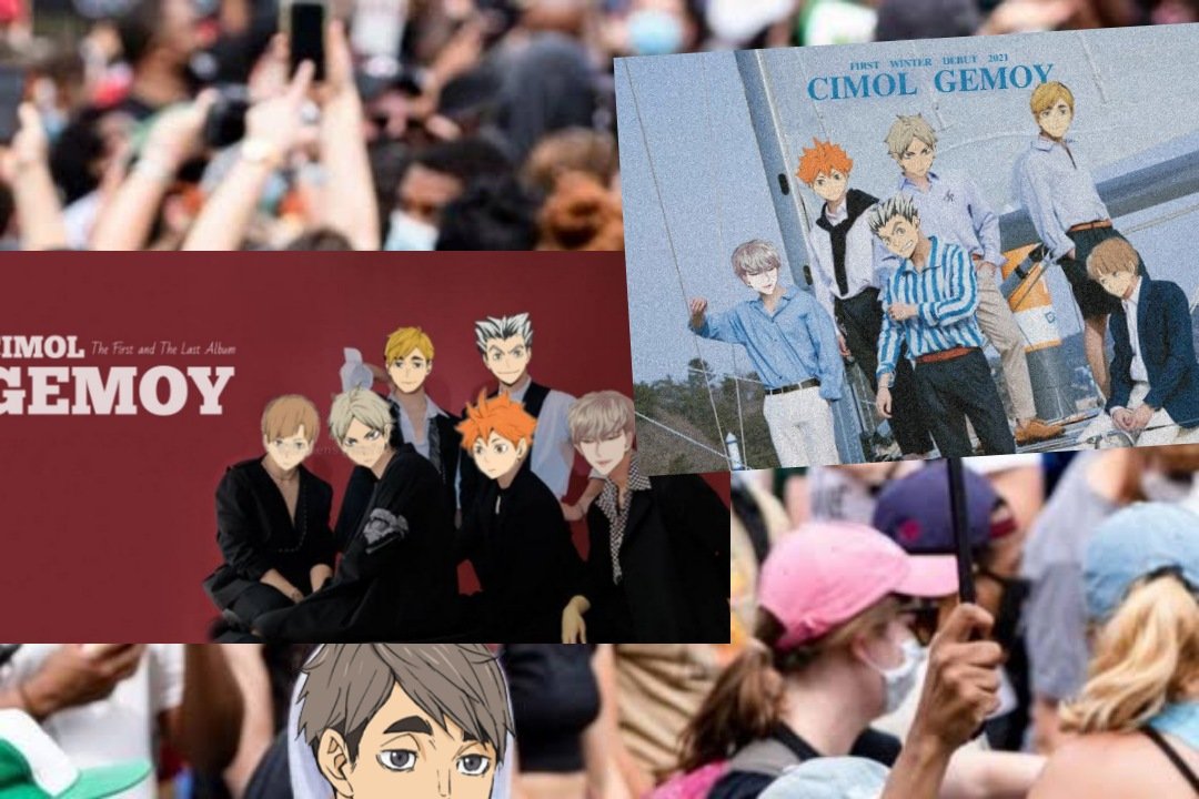 Akhirnya sempat memasang spanduk untuk mendukung Cimol Gemoy. #KyoinFest