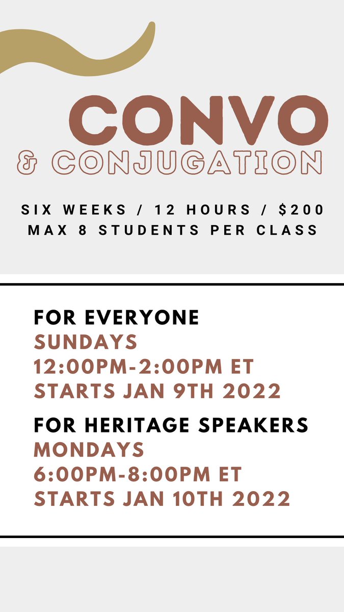 milmundosnyc's tweet photo. Our Spanish classes are something special and our past students agree. #learnspanish #readinspanish #heritagespanish #decolonizedspanish #genderneutralspanish #spanishworkshop #languageworkshop https://t.co/IDnJqutcwB