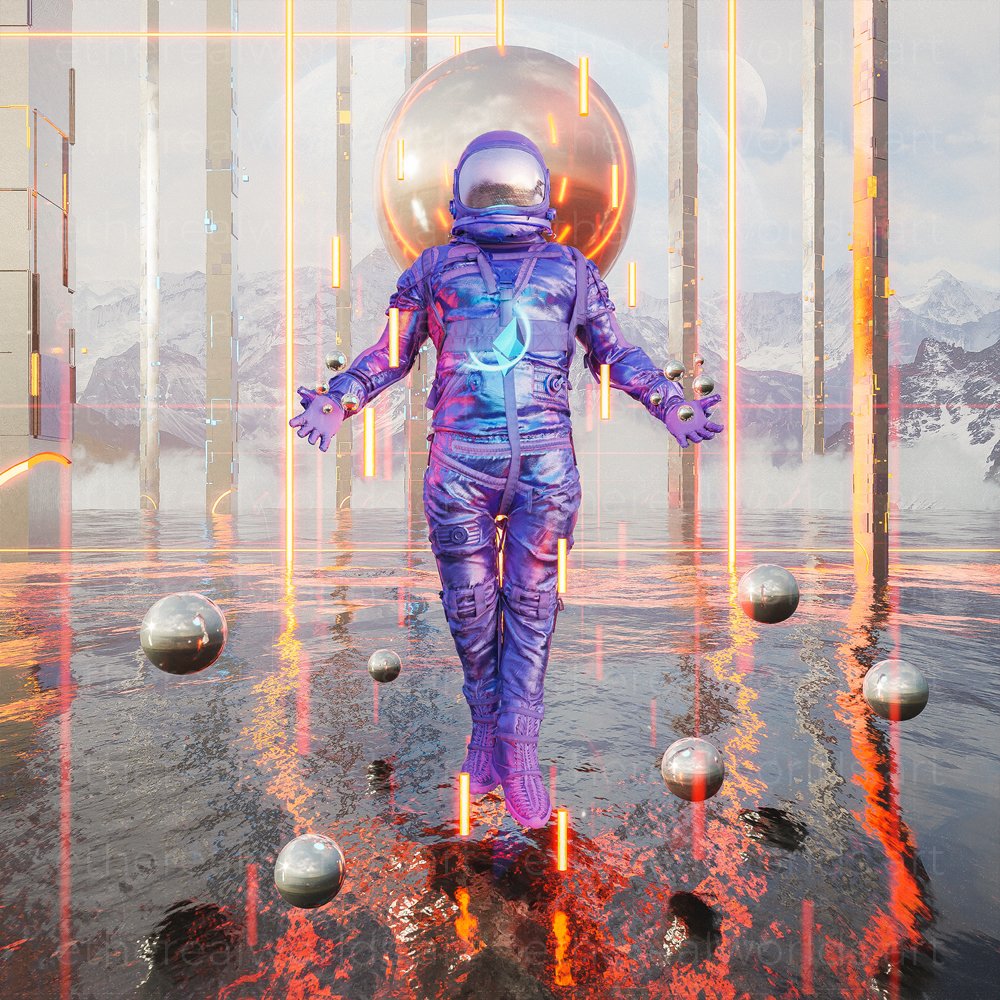 Ethereal Worlds NFT tweet media