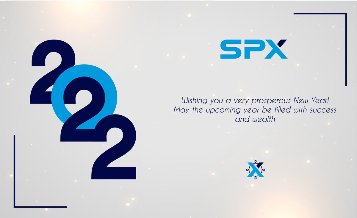 SPX_dynamics365's tweet photo. As we welcome the new year, we would like to thank all of our clients and colleagues for their ongoing commitment and support over the past year.
May 2022 continue to strengthen our relationship and bring positivity and greater opportunities for success.
#SPX https://t.co/m4GInmGjLb
