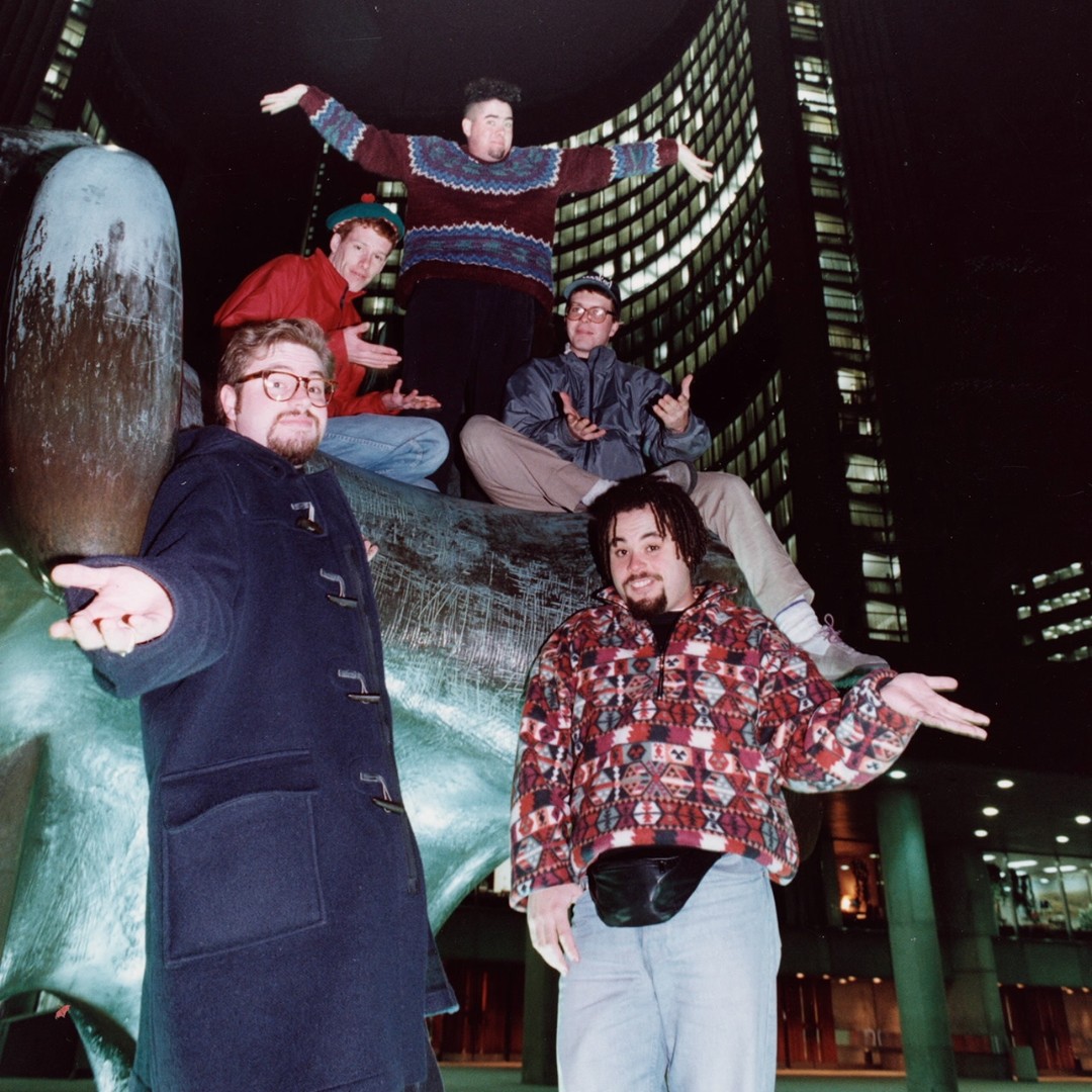 heritagetoronto's tweet photo. #TBT to plans for New Year's Eve 1991. City officials, supported by Mayor June Rowlands, deem @barenakedladies name to be politically incorrect & cancel their 🎵 performance. More on the band & other #TOmusic stories in our #SoundsLikeToronto exhibit - https://t.co/p2PLpshyuw https://t.co/k6XtUHsKPR