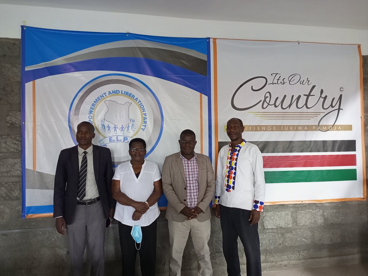 ELP_Kenya's tweet photo. ELP Courtesy Call https://t.co/Mg8iSHrNH3
