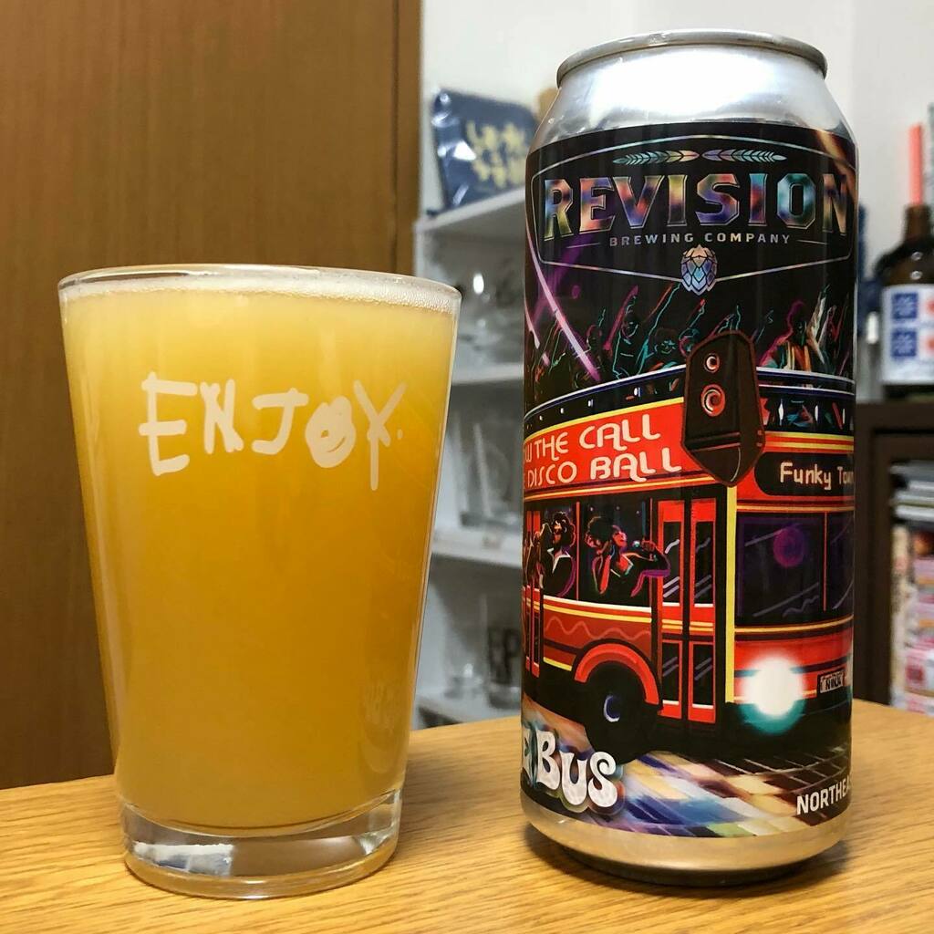 yoshiani's tweet photo. 今宵の晩酌ビール!
Revision Brewingの、
Boogie Bus🍺
@revisionbrewing
#revisionbrewing
#boogiebus
#craftbeer
#クラフトビール
#beer
#ビール
#今宵の晩酌ビール
#20211230 https://t.co/2vjfThjPIV https://t.co/k32VT3c4Ex