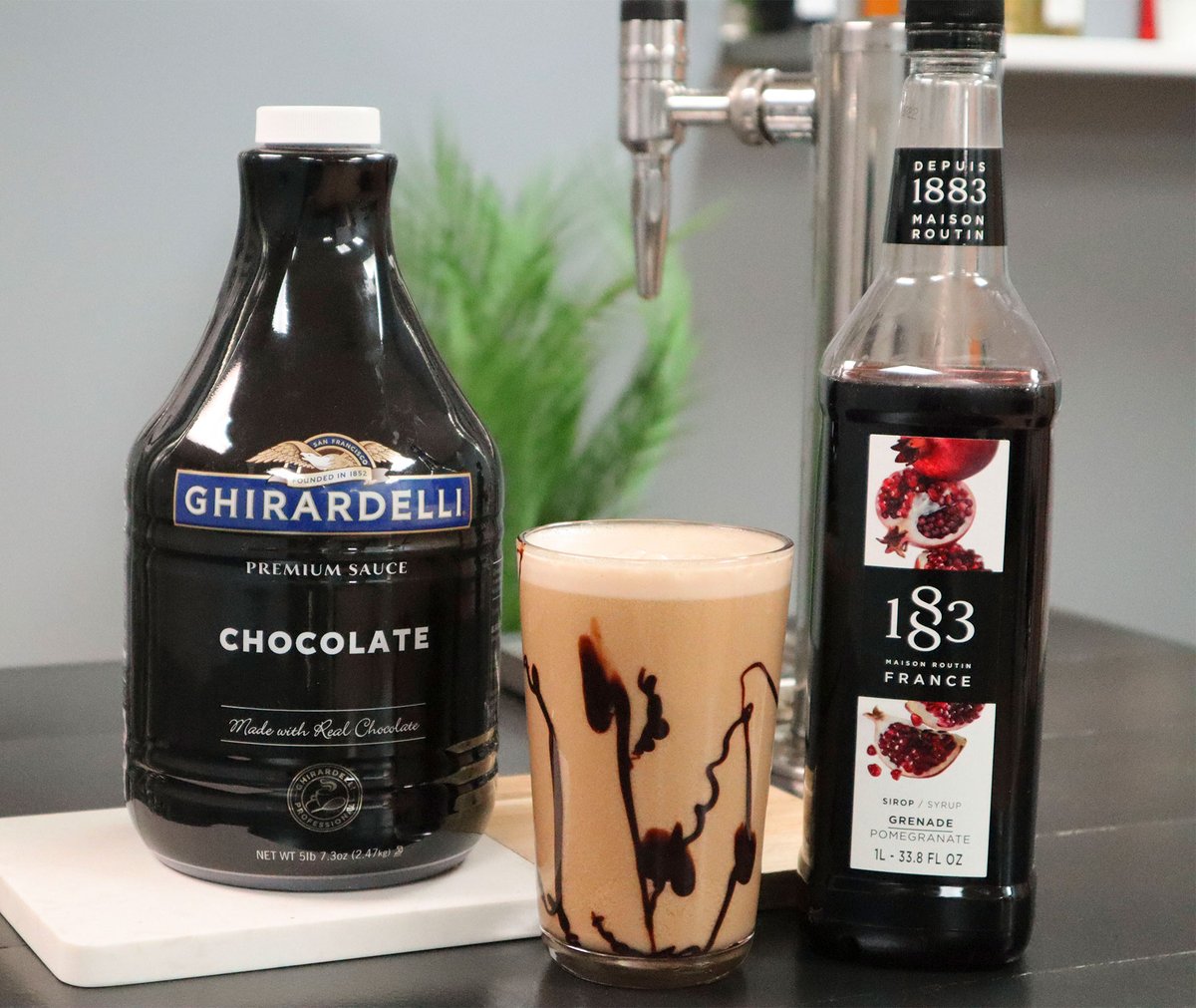 Celebrate the New Year early with a nitro infused Pomegranate Mocha <a href="/1883syrups/">1883 Syrups</a> youtu.be/B09o50Z5X8s
#pomegranate
#mocha
#newyears
#coffee
#ghirardelli
#nitro
#nitroinfusion
#enhancedbeveragesolutions
#infuse
#cascade
#beverage