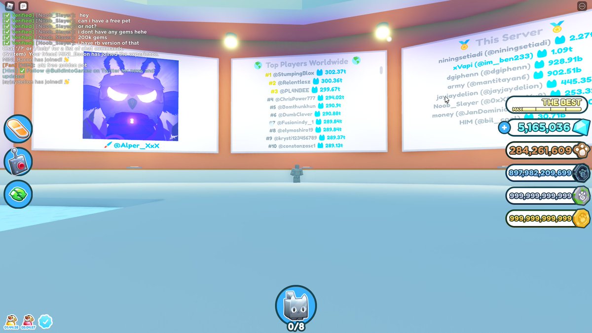 itsB_en's tweet photo. @HelloItsVG you sure you cant get 1# When you  spent 200k robux Btw The Top Guy spent over 700k Robuxs xD https://t.co/qEh4ely2PV