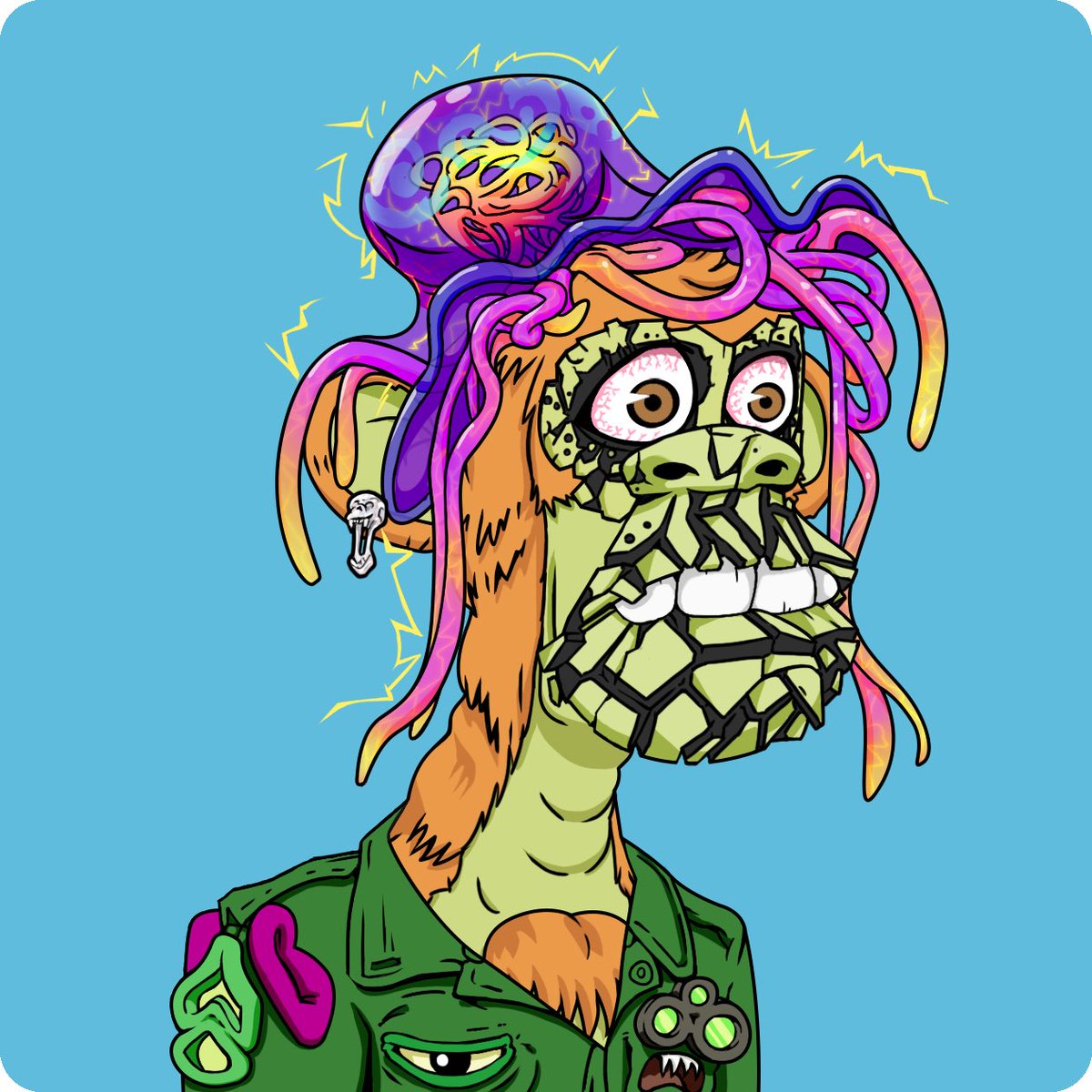 ⏰Blue chip NFT MAYC 7635 is  franctionalized and it is now in the CrazySkullz Vault.

From now on, the $BONES token is backed by high value NFT assets.

👉You can check CrazySkullz vault here: fractional.art/vaults/crazysk…