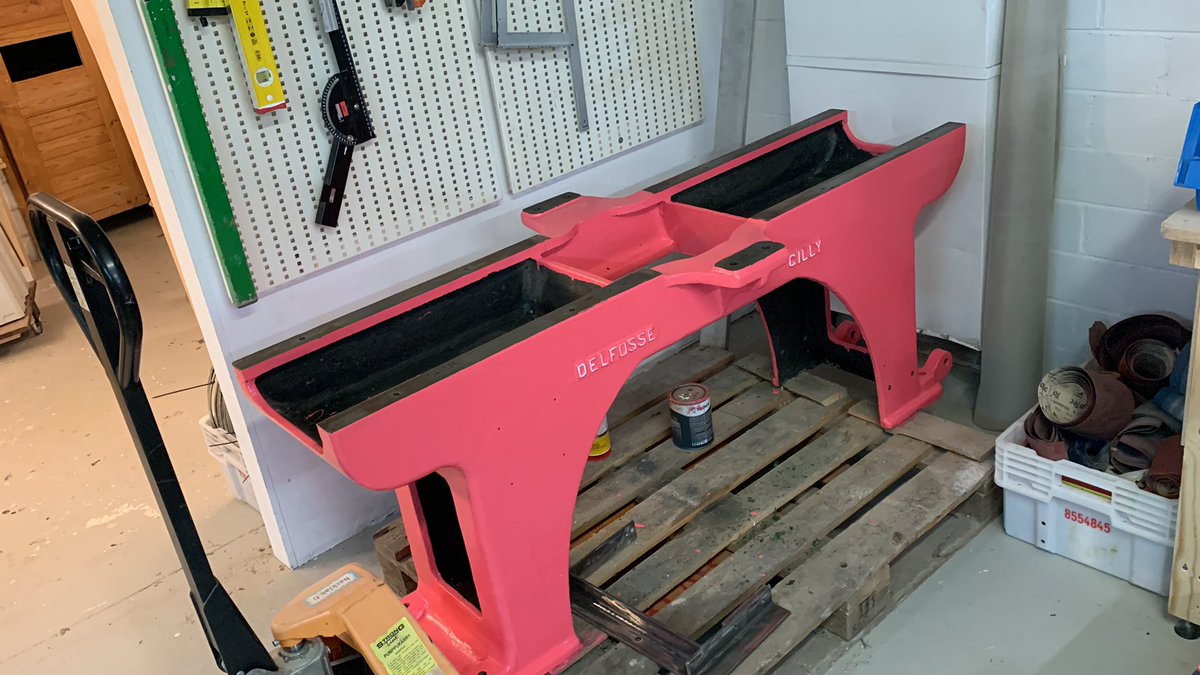 Fixing something? Why not paint it pink as well?