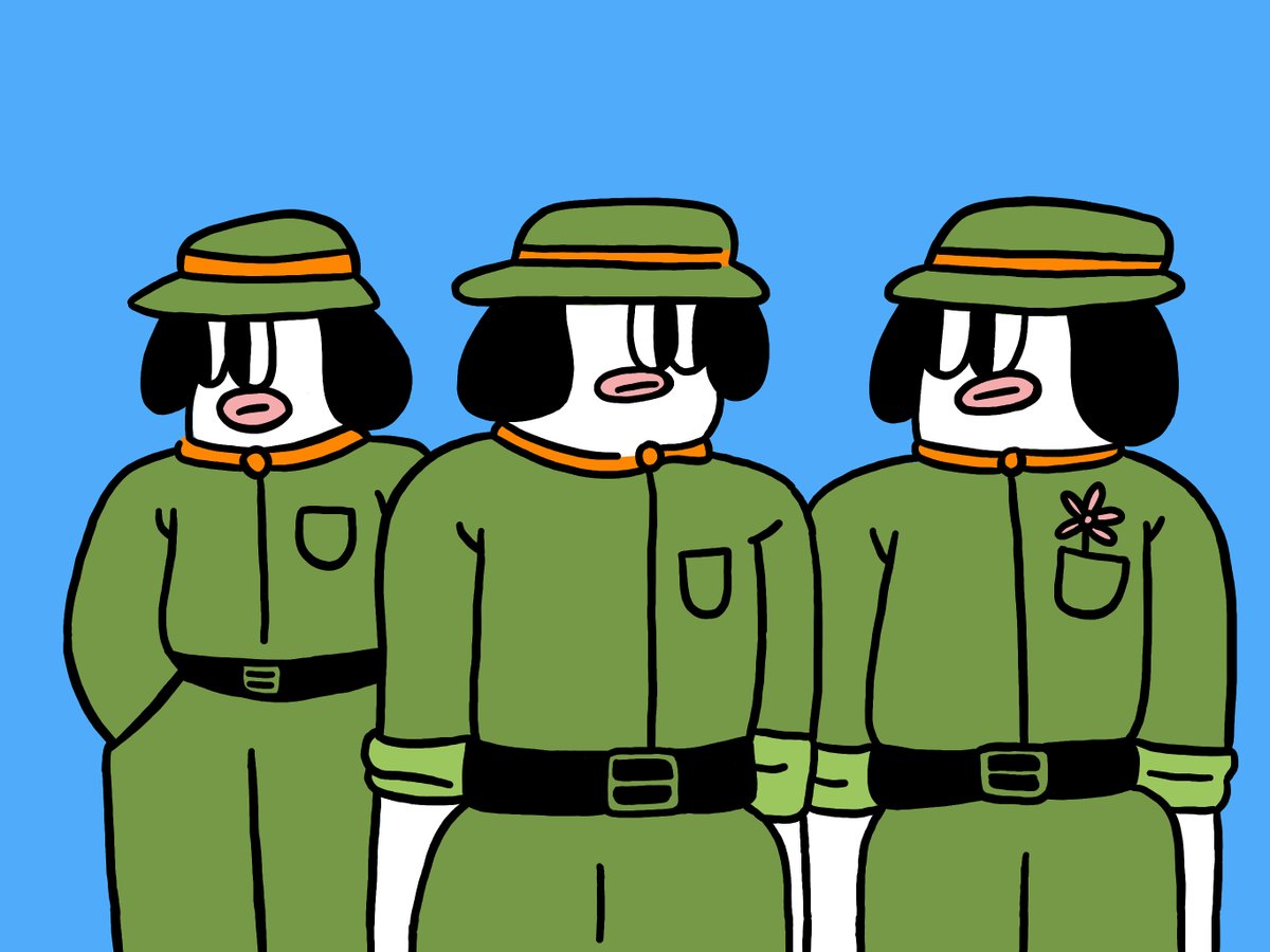 If you collect this piece you will receive another random piece of our collection, go ahead and take yours!

All remaining editions of 2021 will be burned by 2022 so last chance🔥

Scouts 🌲8 available / 1 tez 

objkt.com/asset/hicetnun…

#NFTart  #NFTcollector #OBJKT  #NFT #tezos