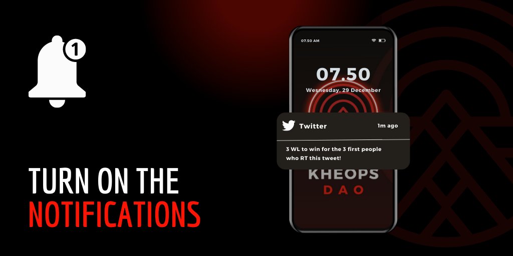 KheopsDAO's tweet photo. You don't have a WL spot yet?

Don't worry, there's still plenty to be won. 🎉

Turn on the notifications, announcements are coming soon! 👁️

$OHM $TIME $RING $THOR
#OHMforks #AVAX #MIM https://t.co/MbBuUqIG1c